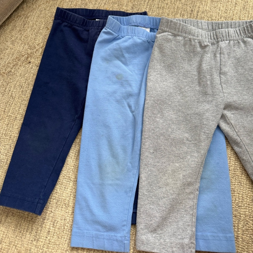 PLAY and GUC - Hanna Andersson capri leggings 4/100 (lot of 3)